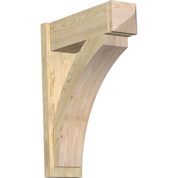 Ekena Millwork Thorton Arts & Crafts Rough Sawn Outlooker, Douglas Fir, 8"W x 26"D x 32"H OUT08X26X32THR03RDF - main